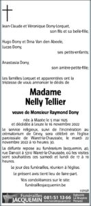 Madame Nelly Tellier