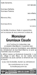Monsieur Grumiaux Claude